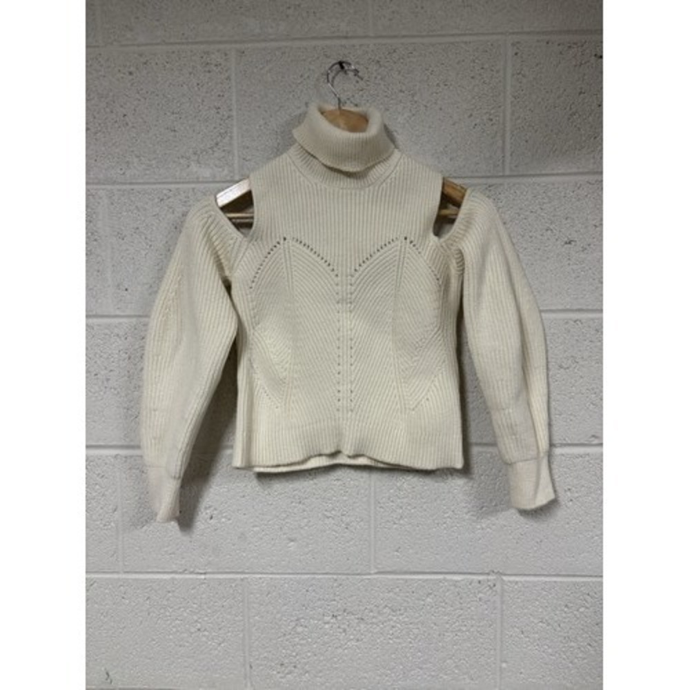 Derek Lam 10 Crosby Knit Shoulder Turtleneck Sweater Size Xtra Small Retail $395